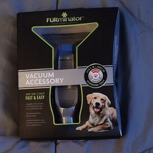 FURminator Pet Grooming Vacuum Attachment - Black and Green